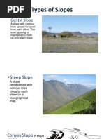 Types of Slopes