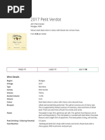 2017 Petit Verdot 2017 - Petersons Wines