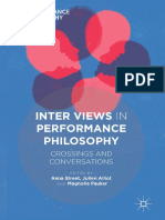 (Performance Philosophy) Anna Street, Julien Alliot, Magnolia Pauker (Eds.) - Inter Views in Performance Philosophy - Crossings and Conversations-Pal