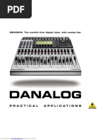 Danalog: DDX3216. The World's First Digital Mixer With Analog Feel