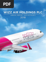 Wizz Air Holdings PLC Annual Report and Accounts 2018