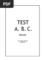 Test ABC-VGC ANA MARIA