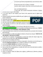 3er Sermón - Historia de La Iglesia. La Decadencia de La Iglesia