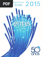 Memoria Entel 2015