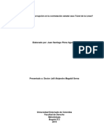 Corrupción en La Contratación Estatal Caso Túnel de La Línea Colombia PDF