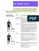 Vail Sport Test (Castellano)