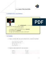 Actividades Multiplicación