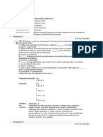 Estudos Disciplinares XI - Questionário Unidade II