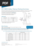 En 12600 Safety Glazing Testing Summary PDF0360SGTSINT