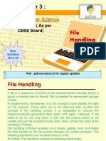 Data File Handling Notes