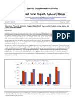 National Retail Report - Specialty Crops