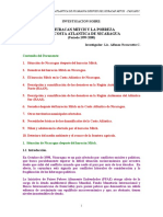 Huracán Mitch: Destrucción y Pobreza, 1999-2000.