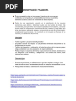 Administración Financiera