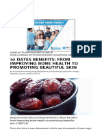 10 Dates Benefits From Improving Bone Health To Promoting Beautiful Skin 1258714