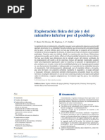 Exploración Física Del Pie y Del Miembro Inferior Por El Podólogo 2013