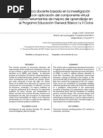 La Practica Docente Basada en La Investigacion