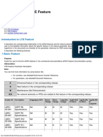 Introduction To LTE Feature PDF