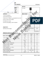 R6006ANX: V 6A 600V 1.2 R (Max.) I P