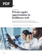 Private Equity Opportunities in Healthcare Tech VF