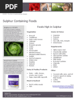 MTHFR Support Australia Sulphur Containing Foods