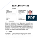 Curriculum Vitae: I. Datos Personales