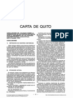 Carta de Quito PDF