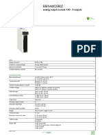 Modicon x80 I - Os - Bmxamo0802