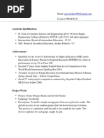 Swetha Resume