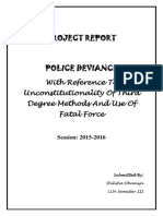 Police Deviance