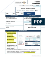 Derecho Procesal Laboral 