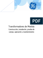 CURSO Transformadores de Medida y Transformadores de Potencia