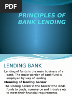 Principles of Bank Lending