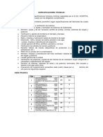 Especificaciones y Obligaciones para El Mantenimiento Aires