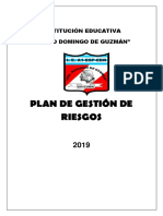 Plan Gestion de Riesgos