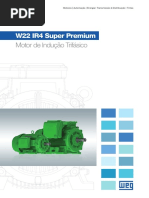 WEG w22 Ir4 Super Premium Motor de Inducao Trifasico 50041203 Brochure Portuguese Web