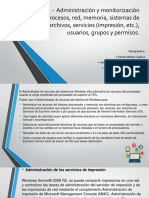 3.5.2 - Administración y Monitorización de Procesos, Red, Memoria, Sistemas de Archivos, Servicios (Impresión, Etc.), Usuarios, Grupos y Permisos