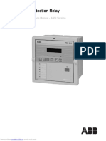 REF 610 Feeder Protection Relay: Technical Reference Manual - ANSI Version