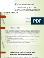 Mapa Conceptual Investigación Operativa Del Taylorismo A Los Terabytes