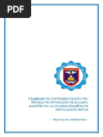 Ticona Lodiagrama de Instrumentación Del Proceso de Obtención de Alcohol Anhidro en La Columna Binaria de Destilación Batch