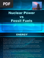 Nuclear Power Vs Fossil Fuels