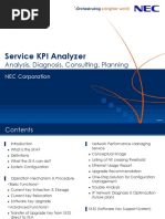 Service KPI Analyzer: Analysis. Diagnosis. Consulting. Planning