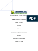 Gestión y Organización de Instituciones 