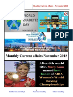 November Monthly Current Affairs 1