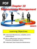 Chapter 10 Maintenance Management