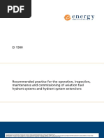 EI 1560 Recommended Practice For The Operation, Inspection, Maintenance and Commissioning of Aviation Fuel Hydrant Systems and Hydrant System Extensions130617082444 PDF