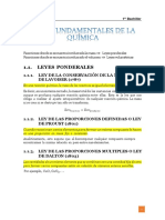 Leyes Fundamentales de La Química