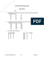 ss6th Grade Data Displays Chapter Questions