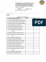 Control de Asistencia de Alumnos