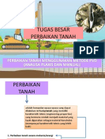 Tugas Besar Perbaikan Tanah