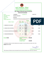 Statements of Marks For The Examination: (Internet Download)